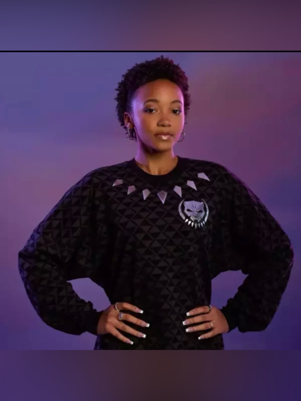 NWT Disney / Marvel Black Panther: Wakanda Forever Spirit Jersey for Adults - Picture 2 of 11